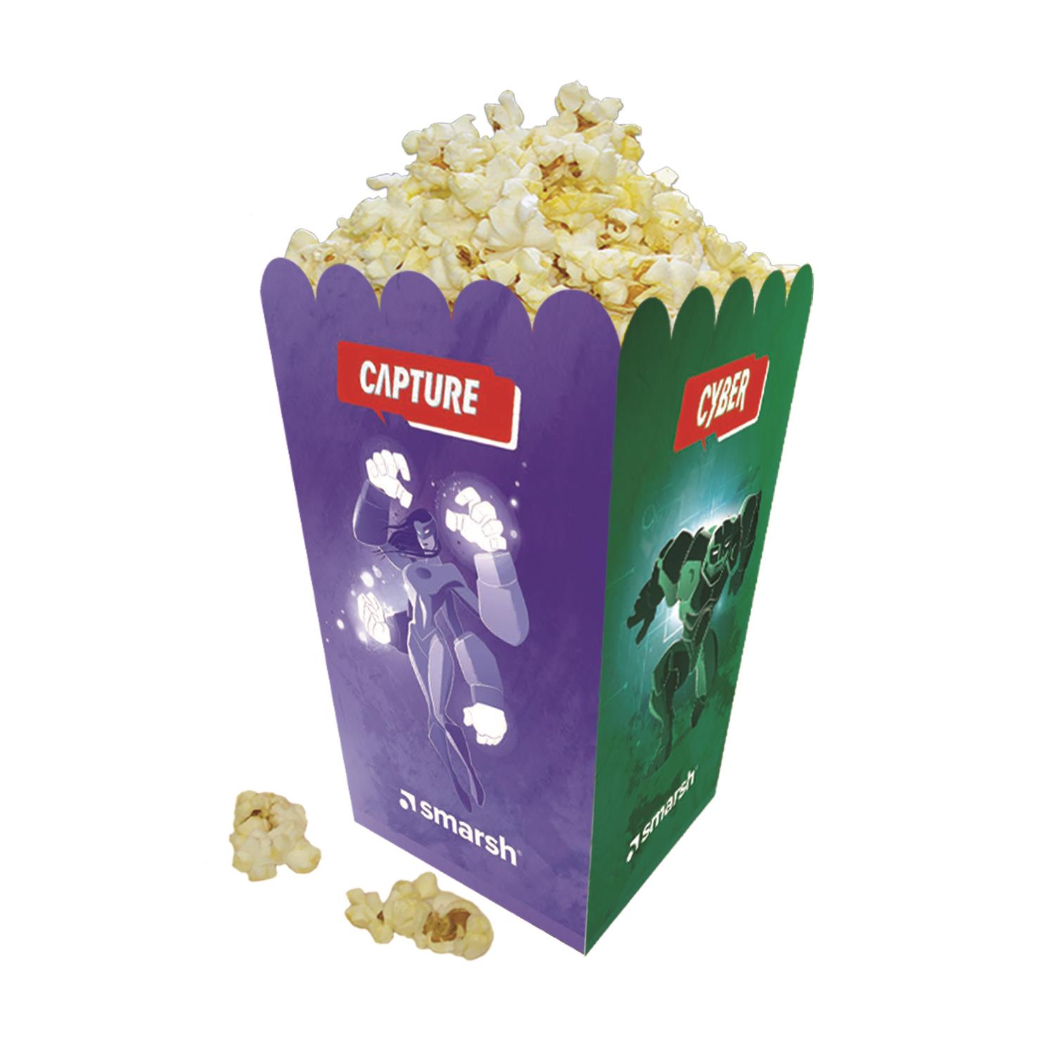 FPSB-10D Small Scoop Popcorn Box Full Color 32 oz