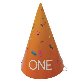 A19D - Party Hat W/Elastic Band Full Color