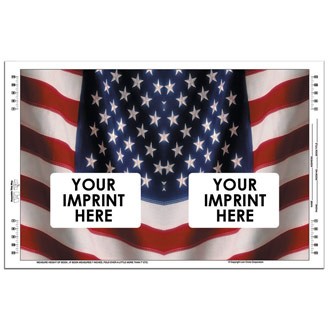 BC-201 - Book Cover - Stock Graphic United States Flag