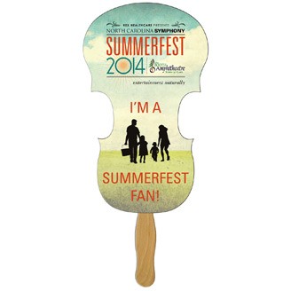 BF-48 - Violin Hand Fan