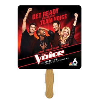BF-5 - Square Hand Fan