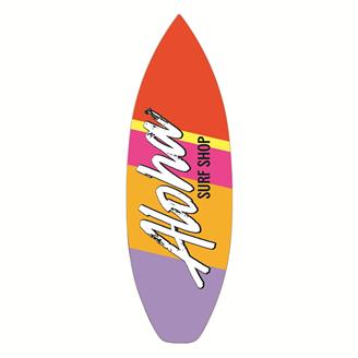 BM8817 - Surfboard Paper Bookmark