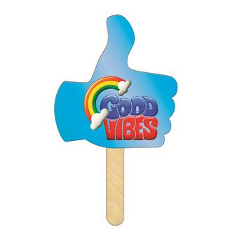 DMBF-26 - Mini Thumbs Up Hand Fan Full Color