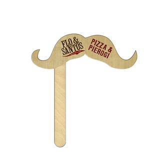 DMU106 - Handlebar Mustache- Printed Full Color