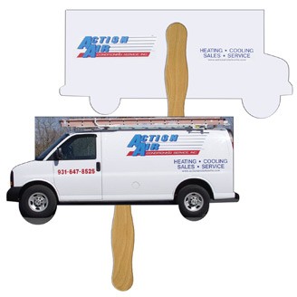 FLF-103 - Moving Truck Fast Hand Fan (2 Sides) 1 Day