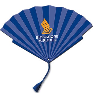 HF-93 - Oriental Hand Fan Without A Stick