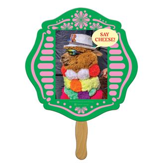 LF-178 - Mirror  Hand Fan Full Color (2 Sides)