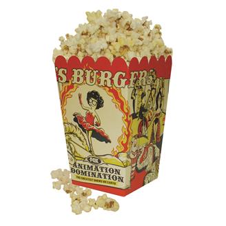 PSB-10D - Small Scoop Popcorn Box Full Color 32 oz