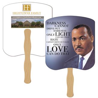 RFD-951 - Dr. Martin Luther King Jr. Love Hand Fan Stock Graphic