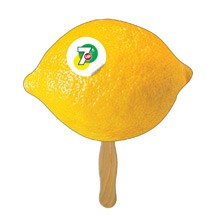 Lemon / Lime Fruit Hand Fan