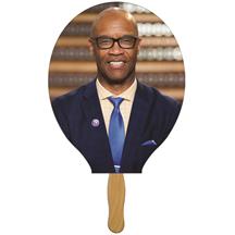 Racket / Guitar / Face Shape Hand Fan