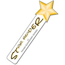 Star Plastic Bookmark