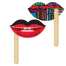 Kiss Lipstick - Printed Full Color Both Sides