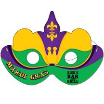 Mardi Gras Mask Full Color