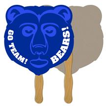 Grizzly Bear Recycled Hand Fan